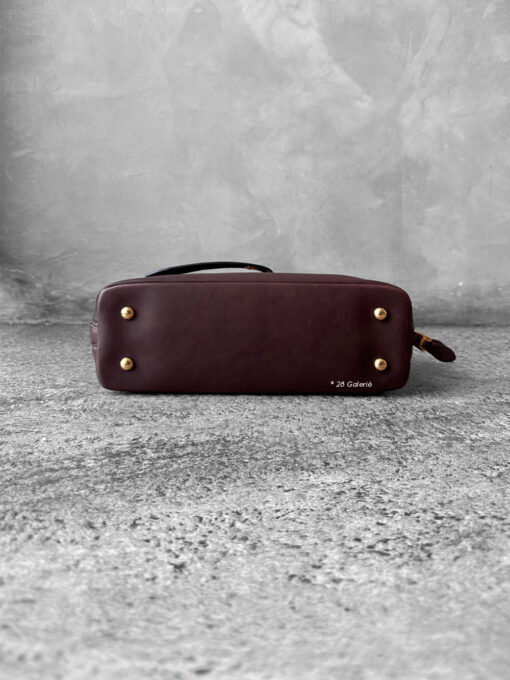 Miumiu Briarwood Aventure Leather Tote Bag