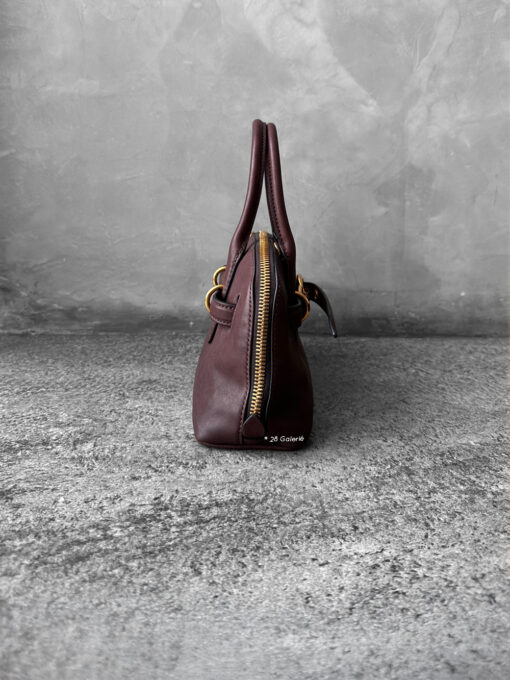Miumiu Briarwood Aventure Leather Tote Bag