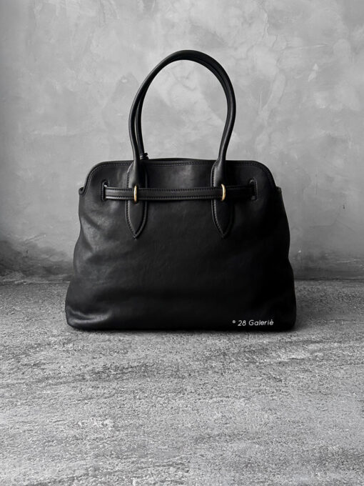 Miumiu Medium Black Aventure Nappa Leather Bag