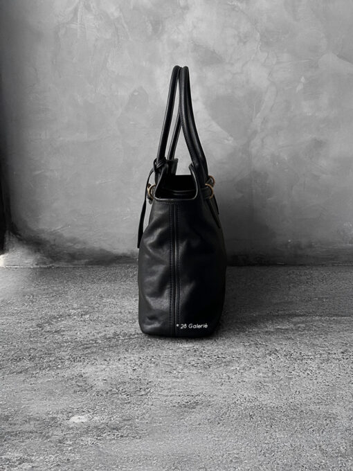 Miumiu Medium Black Aventure Nappa Leather Bag