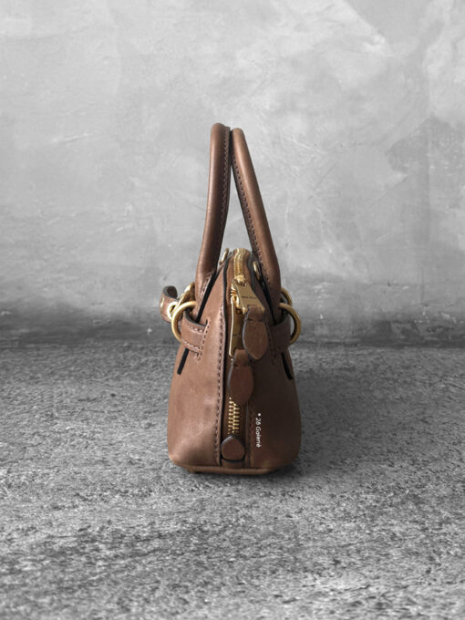 Miumiu Mini Oak Aventure Nappa Leather Bag