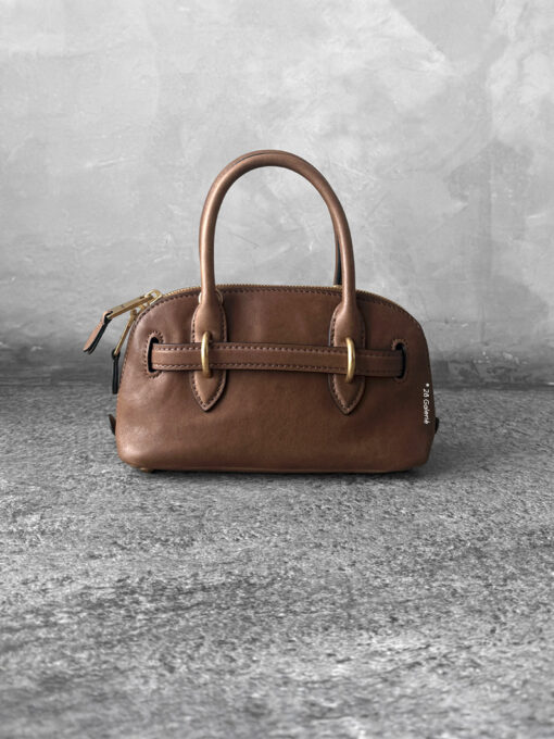 Miumiu Mini Oak Aventure Nappa Leather Bag