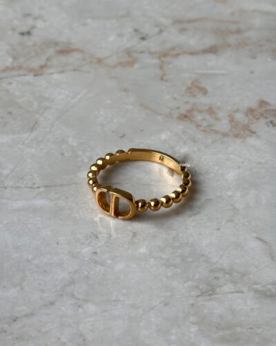 Christian Dior Gold Medium Ring