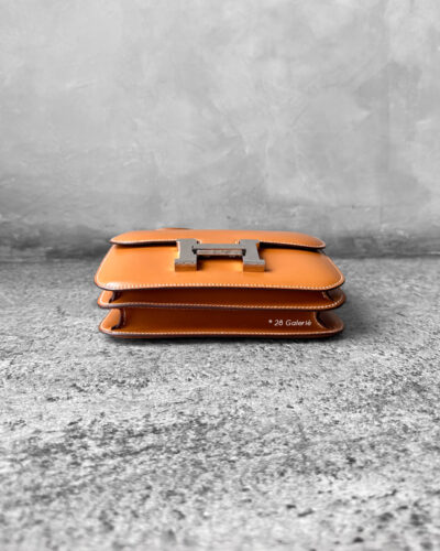 Hermes Gold Constance 18 Epsom Leather and Palladium Hardware