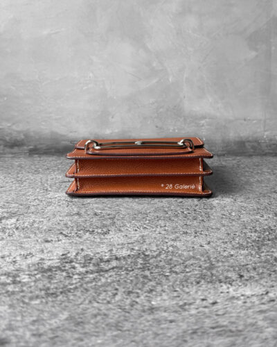 Hermes Gold Roulis18 in Evercolor and Palladium Hardware