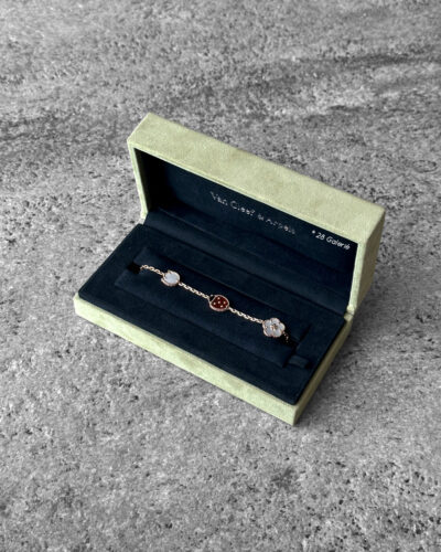 Van Cleef & Arpels Lucky Spring Bracelet 18k Rose Gold Hardware