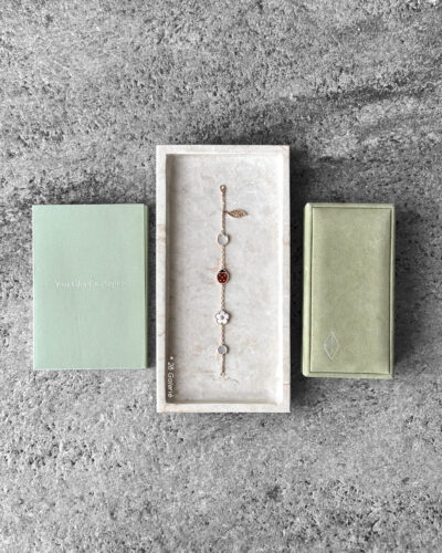 Van Cleef & Arpels Lucky Spring Bracelet 18k Rose Gold Hardware