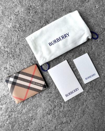 Burberry Multicolor Bifold Wallet