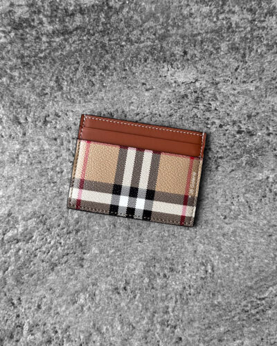 Burberry Multicolor Flat Card Holder