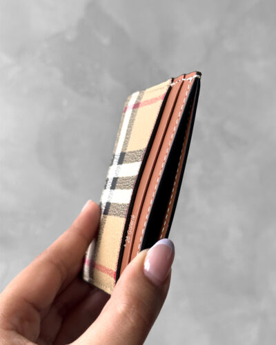 Burberry Multicolor Flat Card Holder
