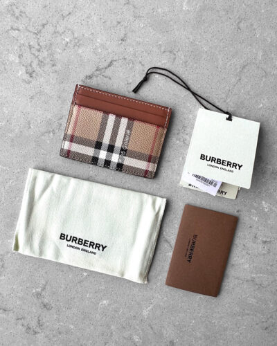 Burberry Multicolor Flat Card Holder