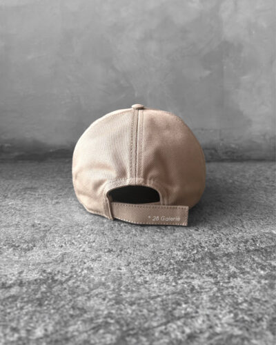 Authentic Miu Miu Brown/Blue Logo Corduroy Baseball Cap