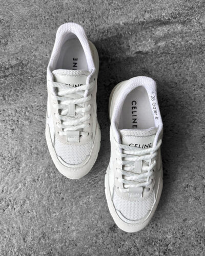 Celine White CR-03 Sneakers