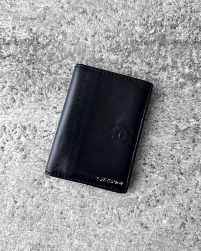 Chanel Black Card Holder in Lambskin Leather