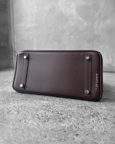 Hermes Birkin 30 Chocolat in Epsom Leather and Palladium Hardware