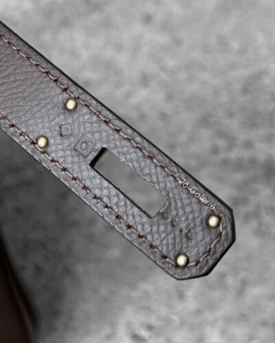 Hermes Birkin 30 Chocolat in Epsom Leather and Palladium Hardware