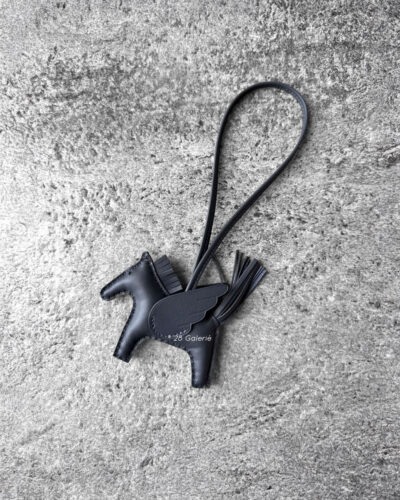 Hermes Grey Pegase Rodeo in Lambskin Leather