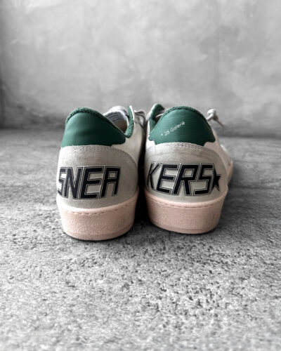Golden Goose Ball Star white green Sneakers
