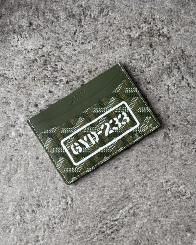 Goyard Saint Sulpice Khaki Card Holder