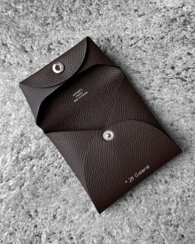 Authentic Hermes Ecorce Bastia Change Purse in Epsom Leather