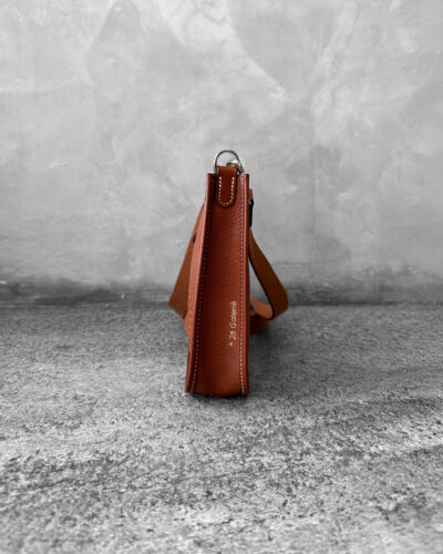 Hermes Fauve/Gold Evelyne 16 in Amazone Barenia/Sangle Wooly Leather and Palladium Hardware