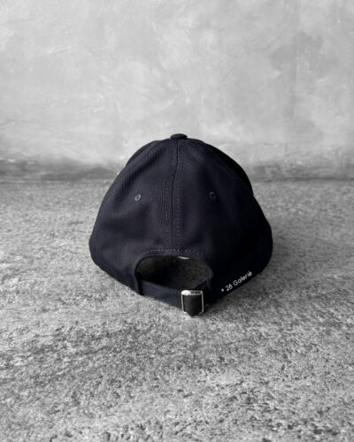 Celine Black with White Logo Baseball Cap