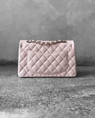 Chanel Small 21C Rose Clair in Caviar Leather and Light Gold Hardware