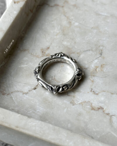 Chrome Hearts Keeper Ring and Cross Bang Rings