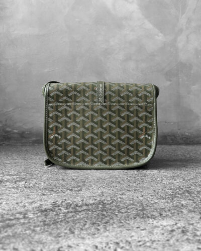 Goyard Limited Edition Khaki Belvedere PM Bag
