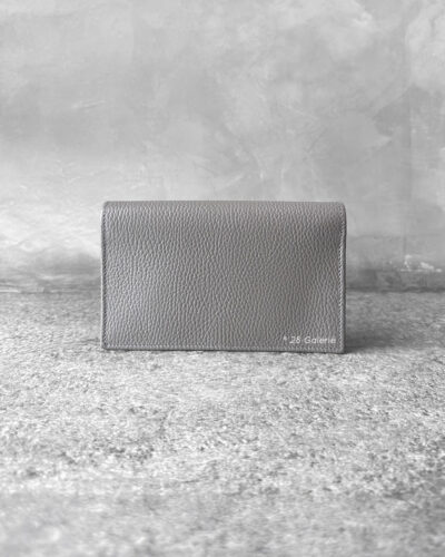 Gucci Gray Interlocking GG Logo and Silver Hardware