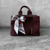 Hermes Rouge Valparaiso in Officier Canvas/Vache Leather and Palladium Hardware