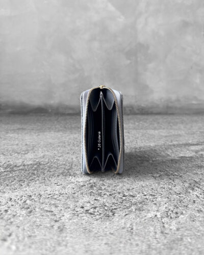 Louis Vuitton Washed Blue Denim Zippy Coin Wallet in Monogram Canvas and Gold Hardware