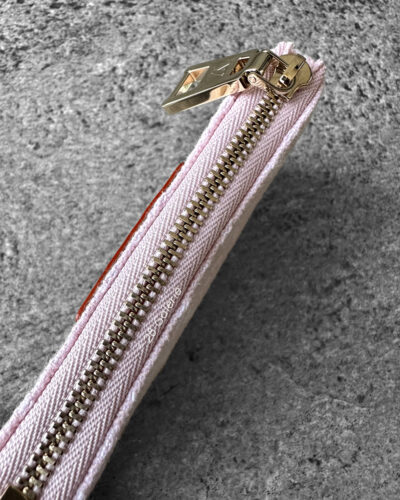 Louis Vuitton Washed Pink Monogram Denim Key Pouch