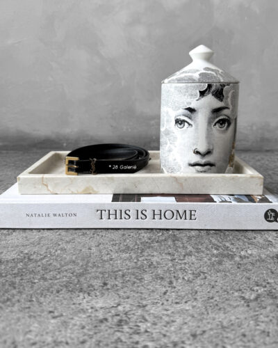 Saint Laurent 1cm Black Cassandre Belt in Calfskin Leather and Gold Hardware