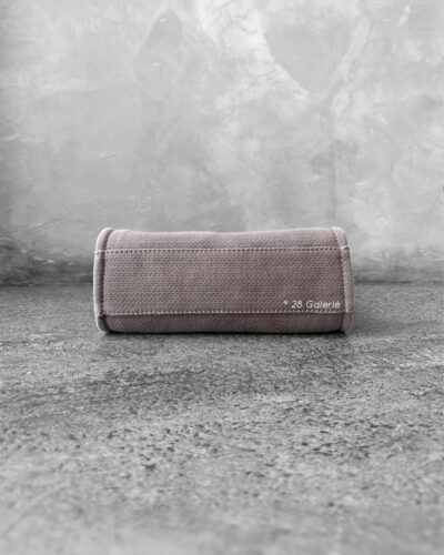 Chanel Brown/Beige Deauville PM Canvas Leather Tote Bag in Silver Hardware