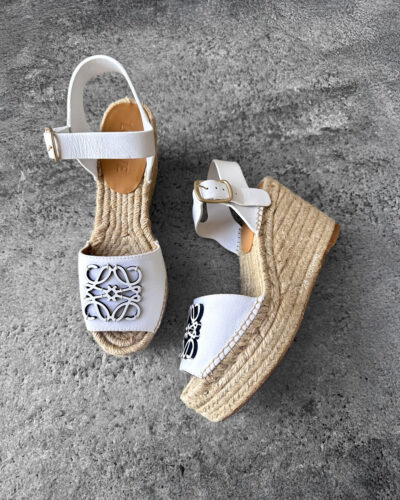 Loewe Anagram Wedge Espadrille size37