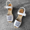 Loewe Anagram Wedge Espadrille size37