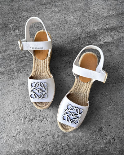 Loewe Anagram Wedge Espadrille size37