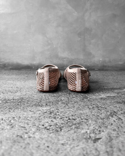 Alaia Nude Suede ballet Flats size 36