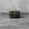 Chanel Green Quilted Flap Belt Bag Lambskin in GHW