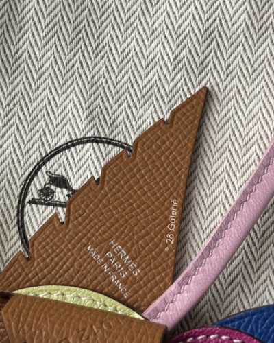 Hermes Birdy Charm Multicolored