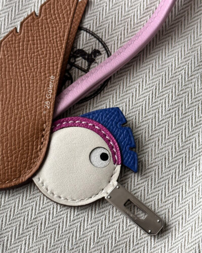 Hermes Birdy Charm Multicolored