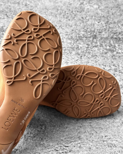 Loewe Petal Slingback heel sandal in mesh size36