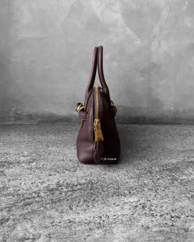 Miumiu Briarwood Aventure Leather Tote Bag