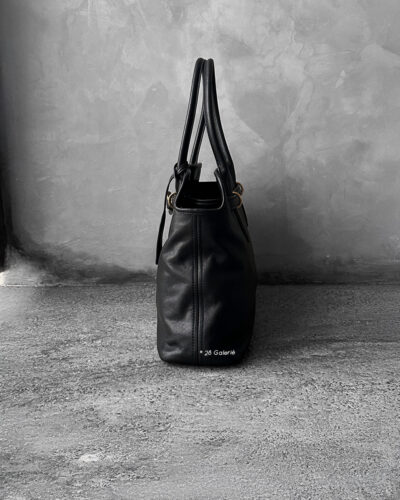 Miumiu Medium Black Aventure Nappa Leather Bag