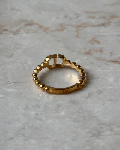 Christian Dior Gold Medium Ring