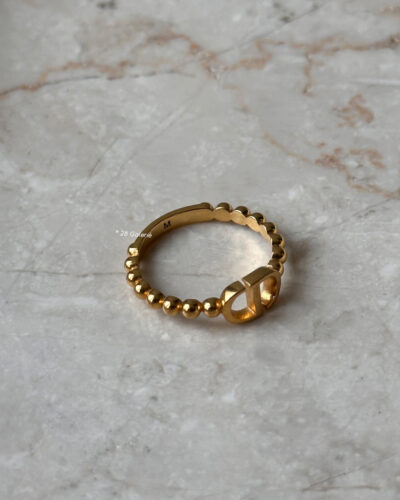 Christian Dior Gold Medium Ring