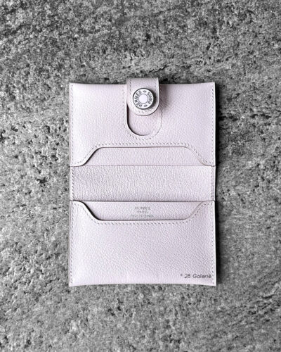 Hermes Mauve Pale Pink R.M.S Card Holder