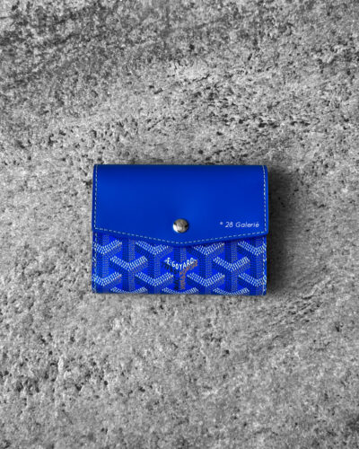Goyard Blue Saint Gabriel Wallet