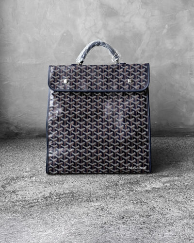 Goyard Navy Blue St. Leger Backpack